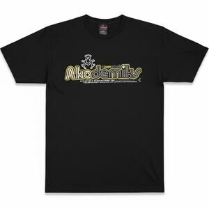 Akademis Y2K Navy Blue Shirt. Size XXL